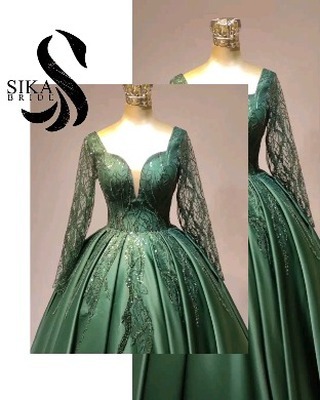 لباس عروس رنگی